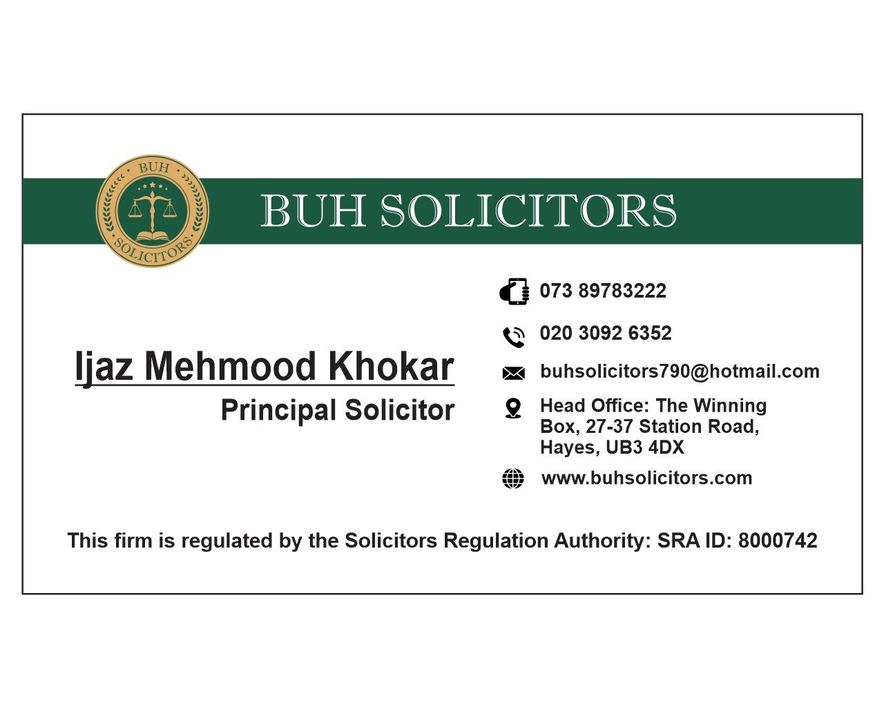 BUH SOLICITORS
