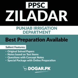 136 Zilladar (BS-14) PPSC Posts in Punjab Irrigation Department